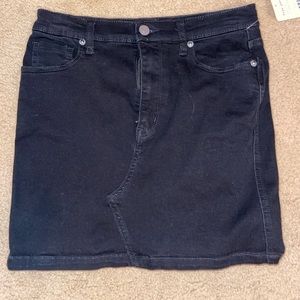 Free People Black womens skirt